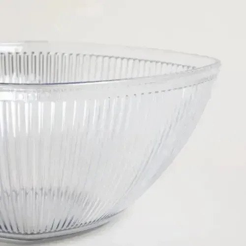 Ensaladera Bowl Cuadrado De Acrilico Premium 3550 Ml - Imagen 3