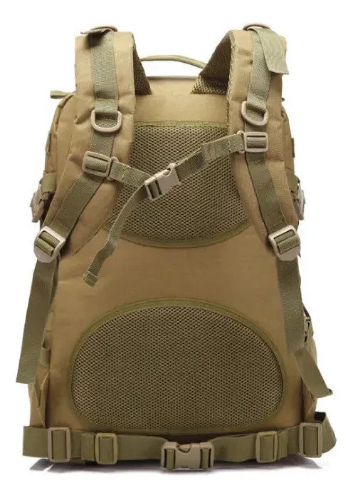 Mochila Táctica Militar 45l Reforzada Molle Camping Treking - Imagen 4