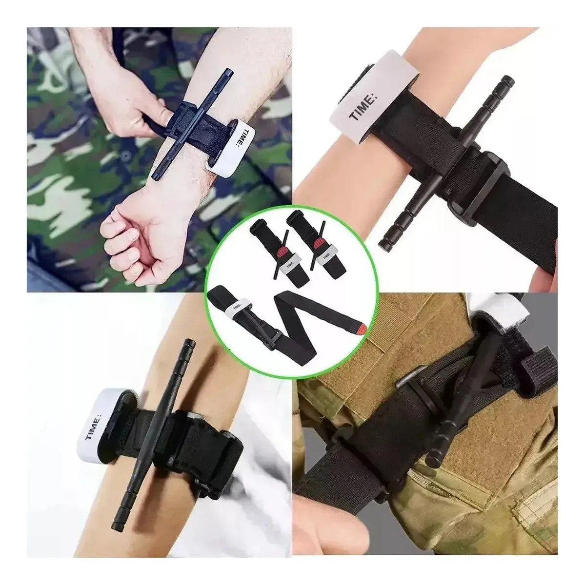 Torniquete Primeros Auxilio Botiquin Kit Curacion Emergencia - Imagen 4