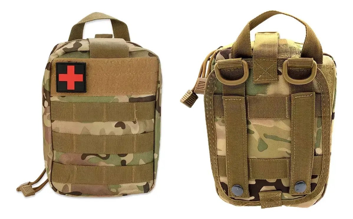 Kit Táctico Pouch Botiquín Primeros Auxilios/hemorragia - Imagen 6