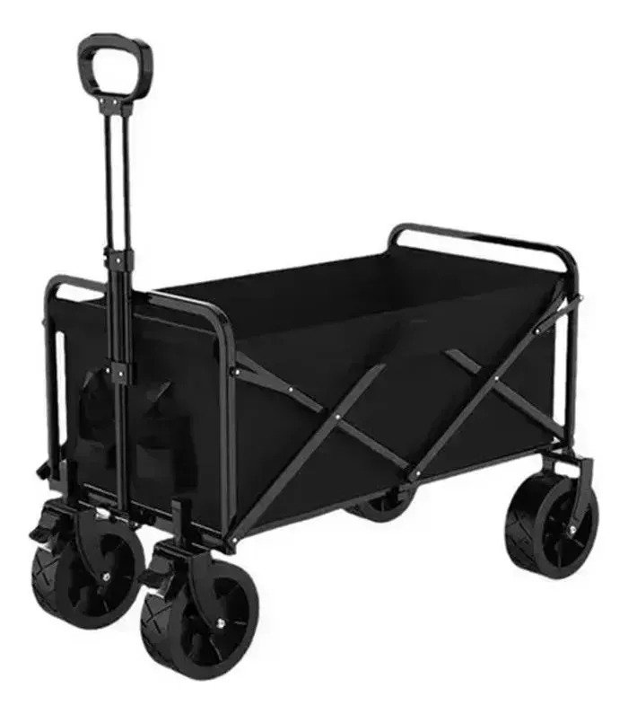 Carro Plegable 100 Kg Compras Camping Playa - Imagen 2