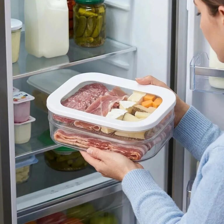 Contenedor Hermético para Fiambre 2 Niveles