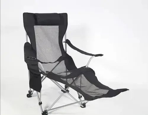 Silla Portátil Reclinable Plegable Camping Con Bolso