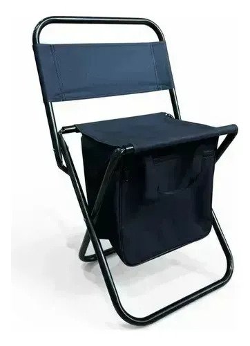 Silla De Camping Con Bolsa De Almacenamiento