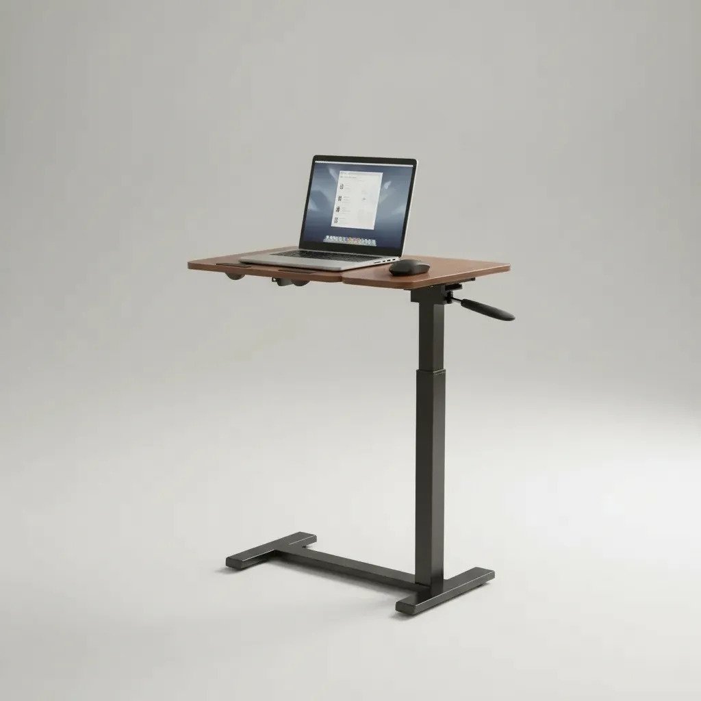 Mesa Hidraulica Plegable Regulable Laptop Notebook Cama - Imagen 3