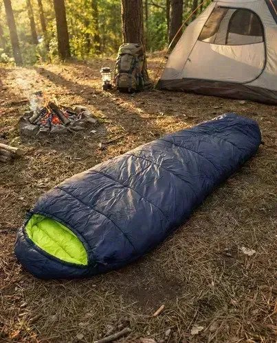 Bolsa De Dormir Tipo Momia Termica Liviana Camping -10° C