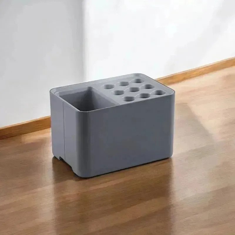 Porta Paraguas De Plástico Con Contenedor Removible
