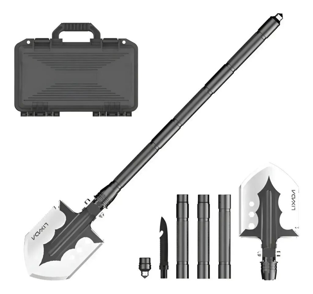 Pala Cuchillo Plegable Táctico Multiuso Para Supervivencia