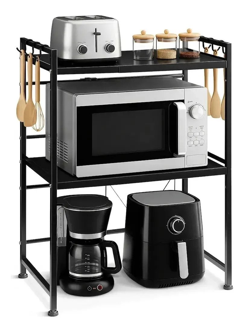 Estante Microondas Horno Doble Organizador Cocina Extensible - Imagen 3