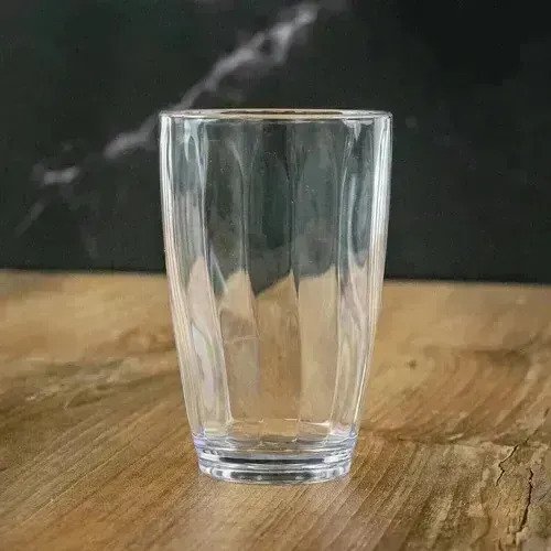 Set X6 Vasos De Acrilico 410 Ml Resistente Blanco - Imagen 3