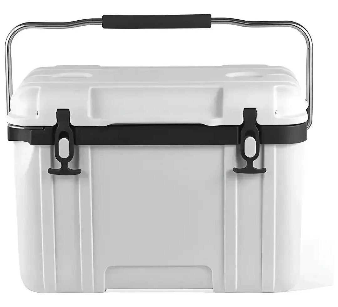 Conservadora Portátil De 26 Litros Para Camping Playa Pesca Blanco
