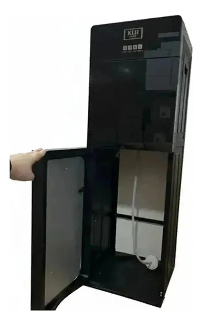 Dispensador De Agua Fría Y Caliente Carga Inferior Negro - Imagen 5