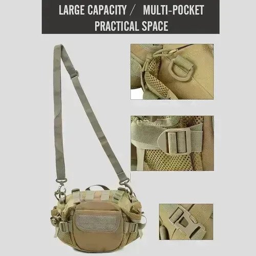 Riñonera Táctica Tipo Morral - Imagen 3