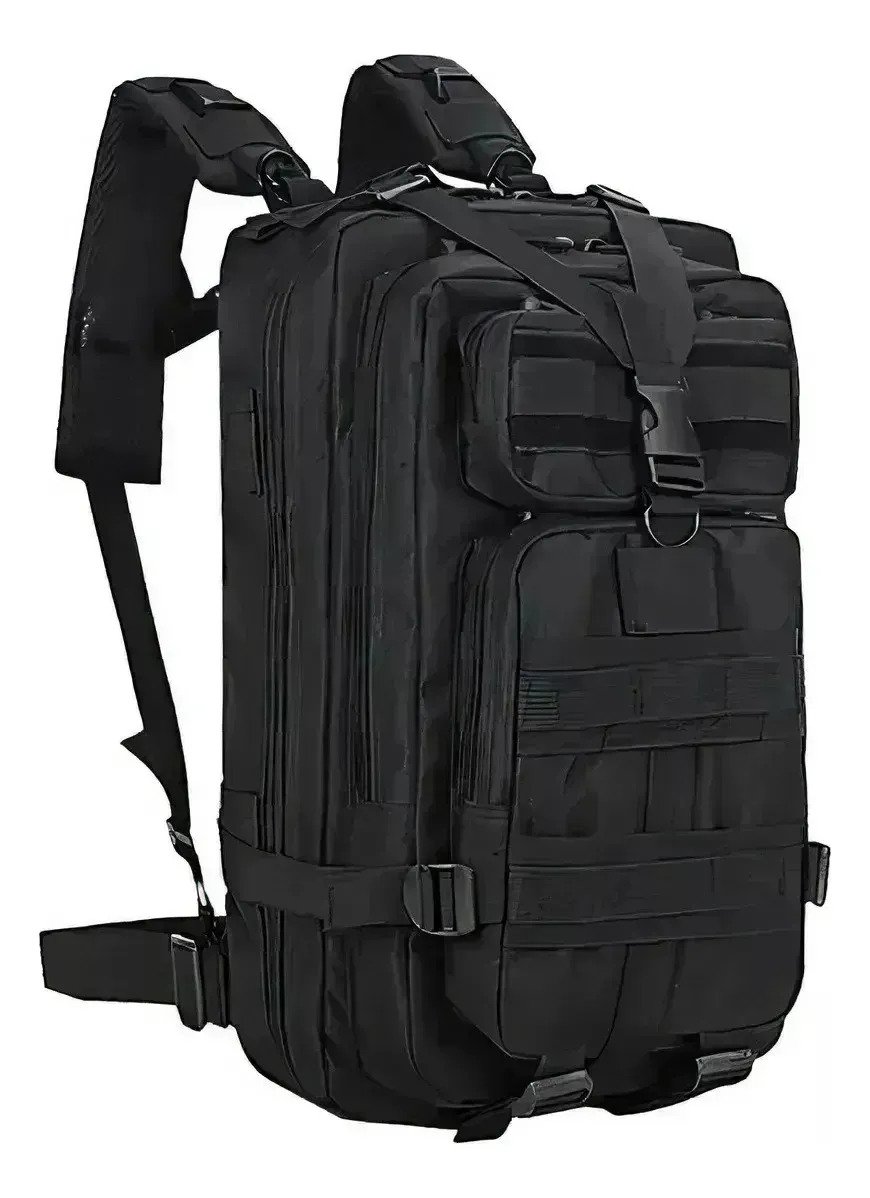 Mochila Tactica Militar Reforzada Camping Mochilero Bolso 25