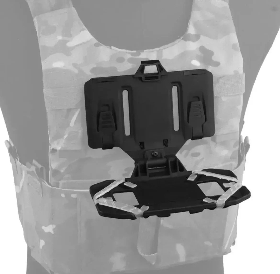 Porta Celular Funda Tactica Rigida Molle Telefono Ajustable - Imagen 6