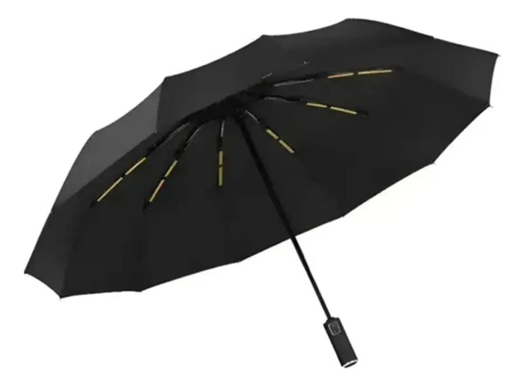 Paraguas Con Apertura Automatica Reforzado Lluvia Uv