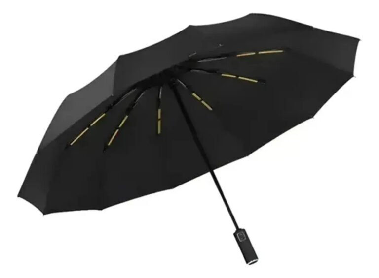 Paraguas Con Apertura Automatica Reforzado Lluvia Uv