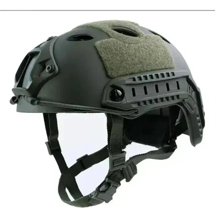 Casco Tactico Airsoft Paintball Militar Con Rieles Montura