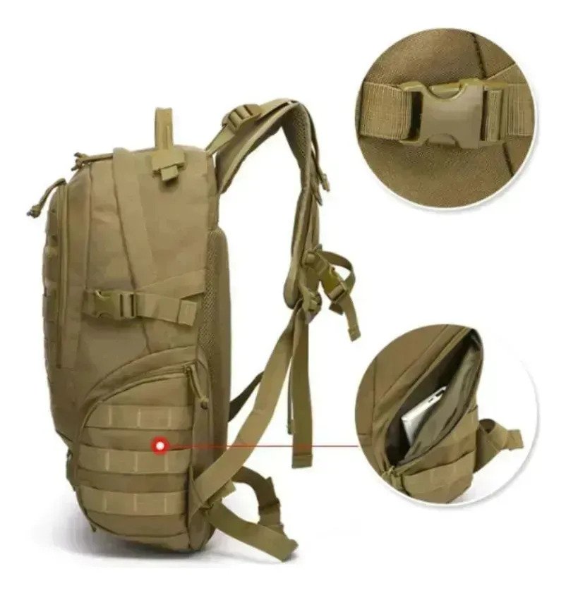 Mochila De Asalto De 27 Litros Impermeable - Imagen 2