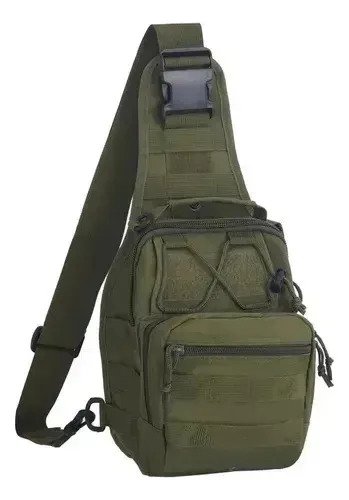 Morral Bandolera Tactica Reforzada 9l