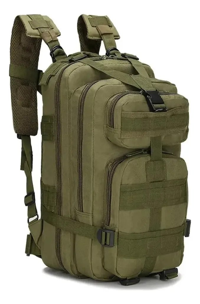 Mochila Tactica Militar Reforzada Camping Mochilero Bolso 25