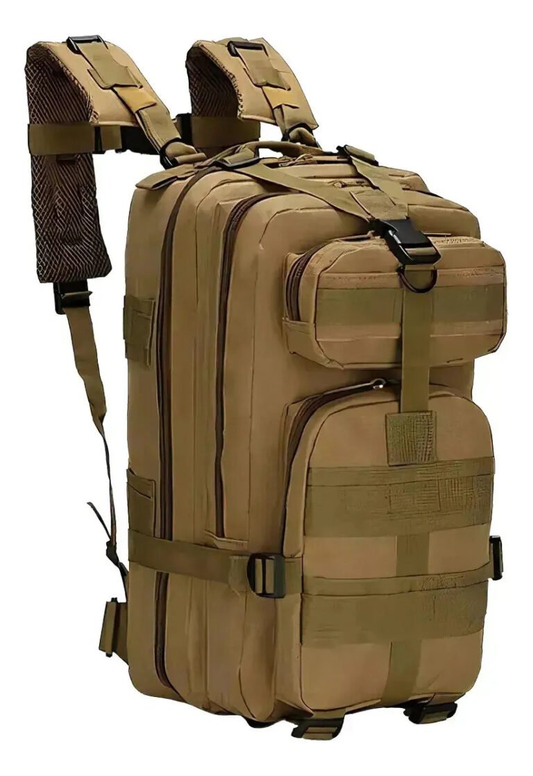 Mochila Tactica Militar Reforzada Camping Mochilero Bolso 25