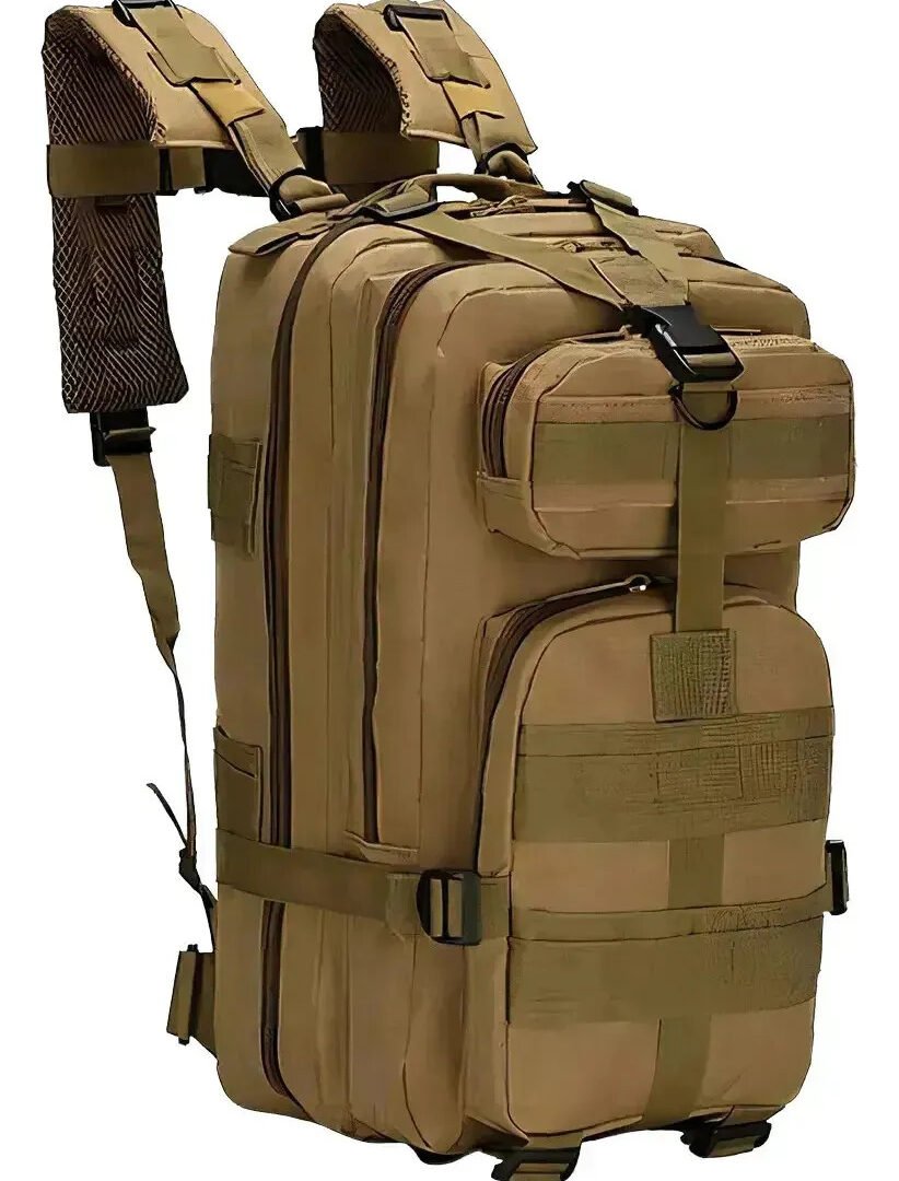 Mochila Tactica Militar Reforzada Camping Mochilero Bolso 25