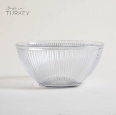 ENSALADERA CUADRADA DE ACRILICO GALATA TRANSPARENTE 3350 ML