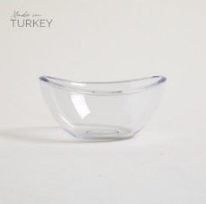 BOWL ACRILICO GLA GLAS TRANSPARENTE 550 ML
