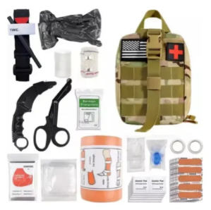 Kit Táctico tipo Pouch - Botiquín de Primeros Auxilios