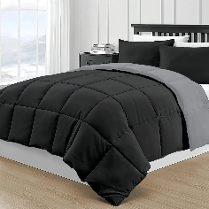Acolchado/Cubrecama Twin Size 160 x 220 cm Reversible