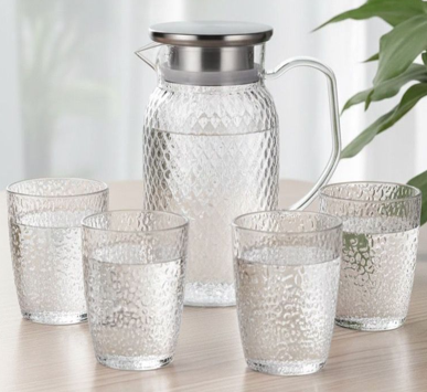 SET Jarra + 4 Vasos
