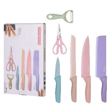 SET DE CUCHILLOS X 6 PIEZAS