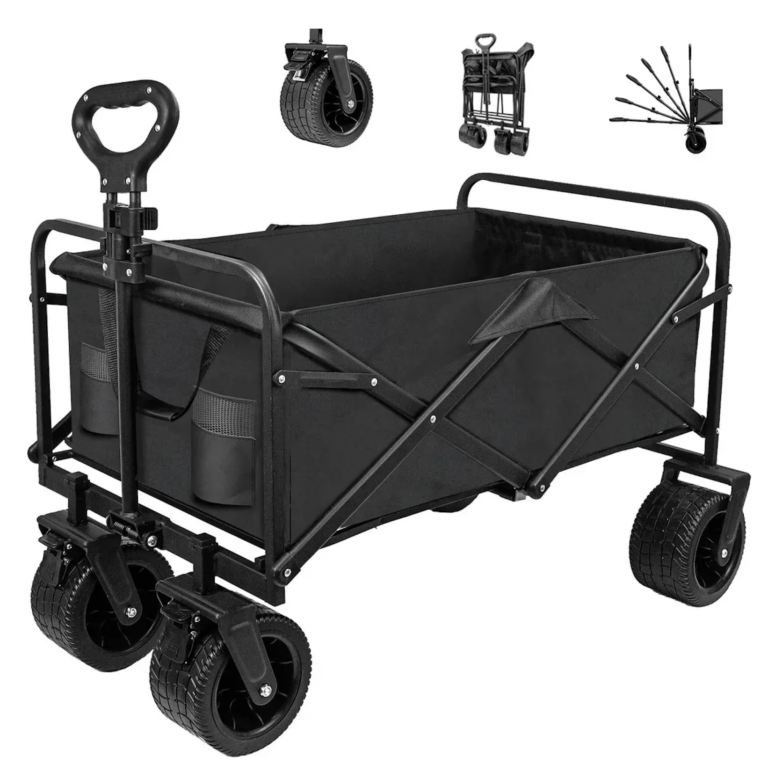 Carrito Plegable NEGRO