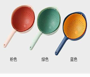 Juego de Colador y Bol Giratorio con Mango
