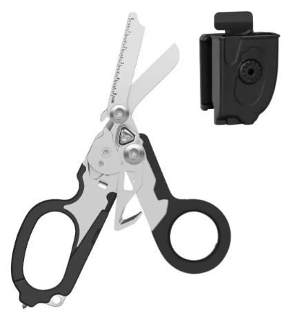 Tijera Plegable de emergencia + Estuche