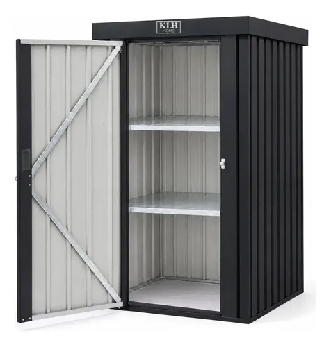 Cobertizo De Exterior Deposito Galpón Caseta 180x90x90 Negro
